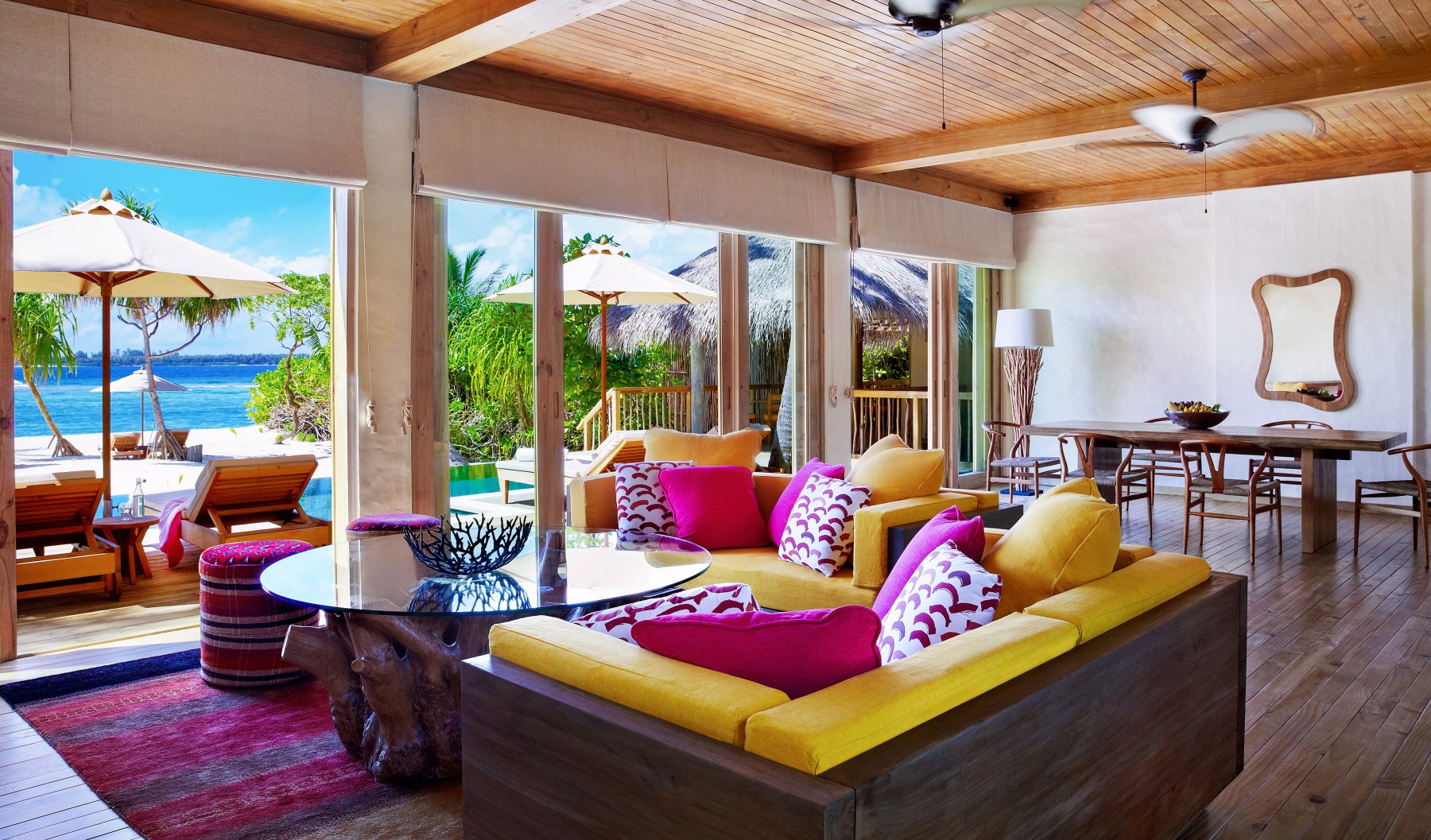 2-Bedroom Ocean Beach Villa with Pool